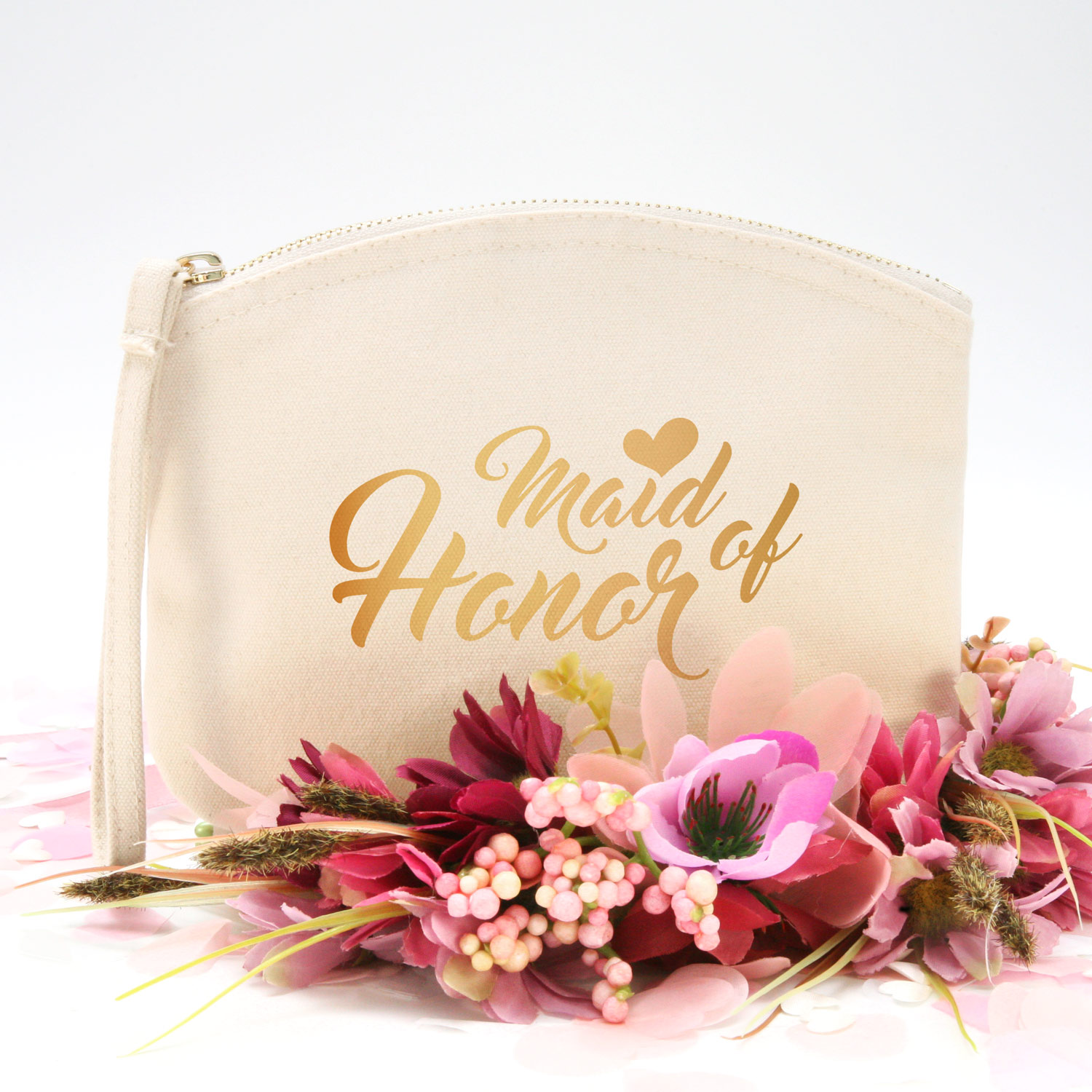 Kosmetikbeutel "Natur" Maid of honor in 2 Größen