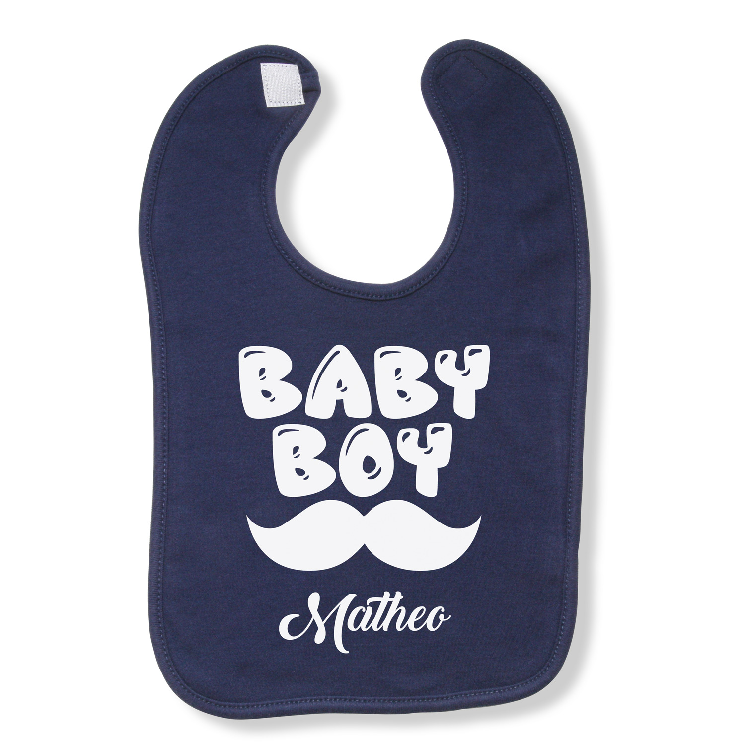 Lätzchen Baby-Boy "Dunkelblau" - personalisiert