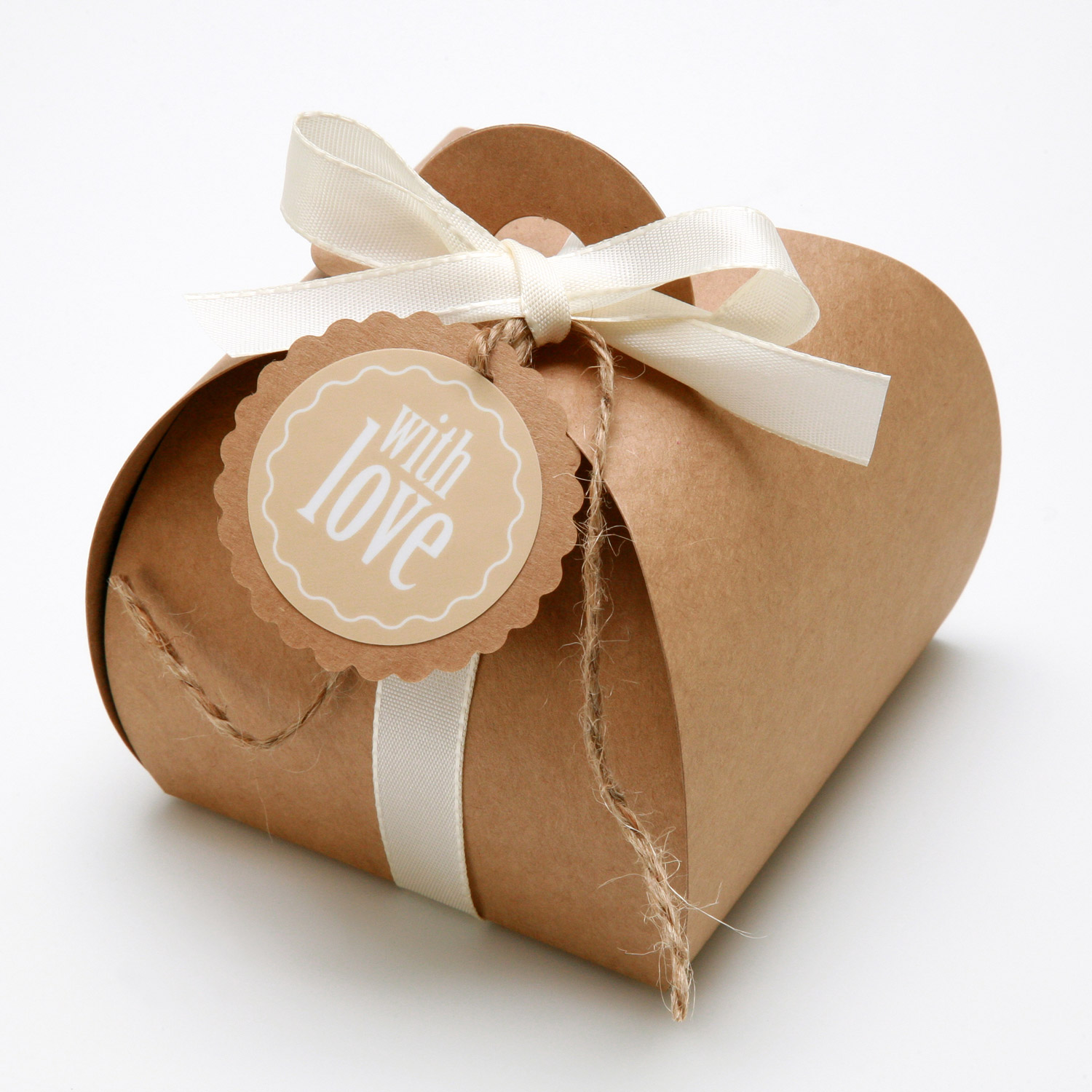 Geschenkbox mit Griff " Natur"