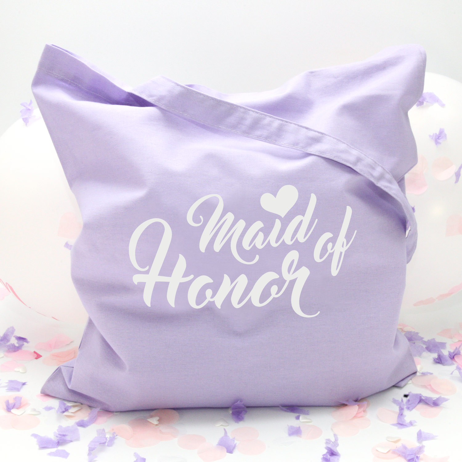 Stofftasche "Flieder" Maid of Honor (38x42cm)