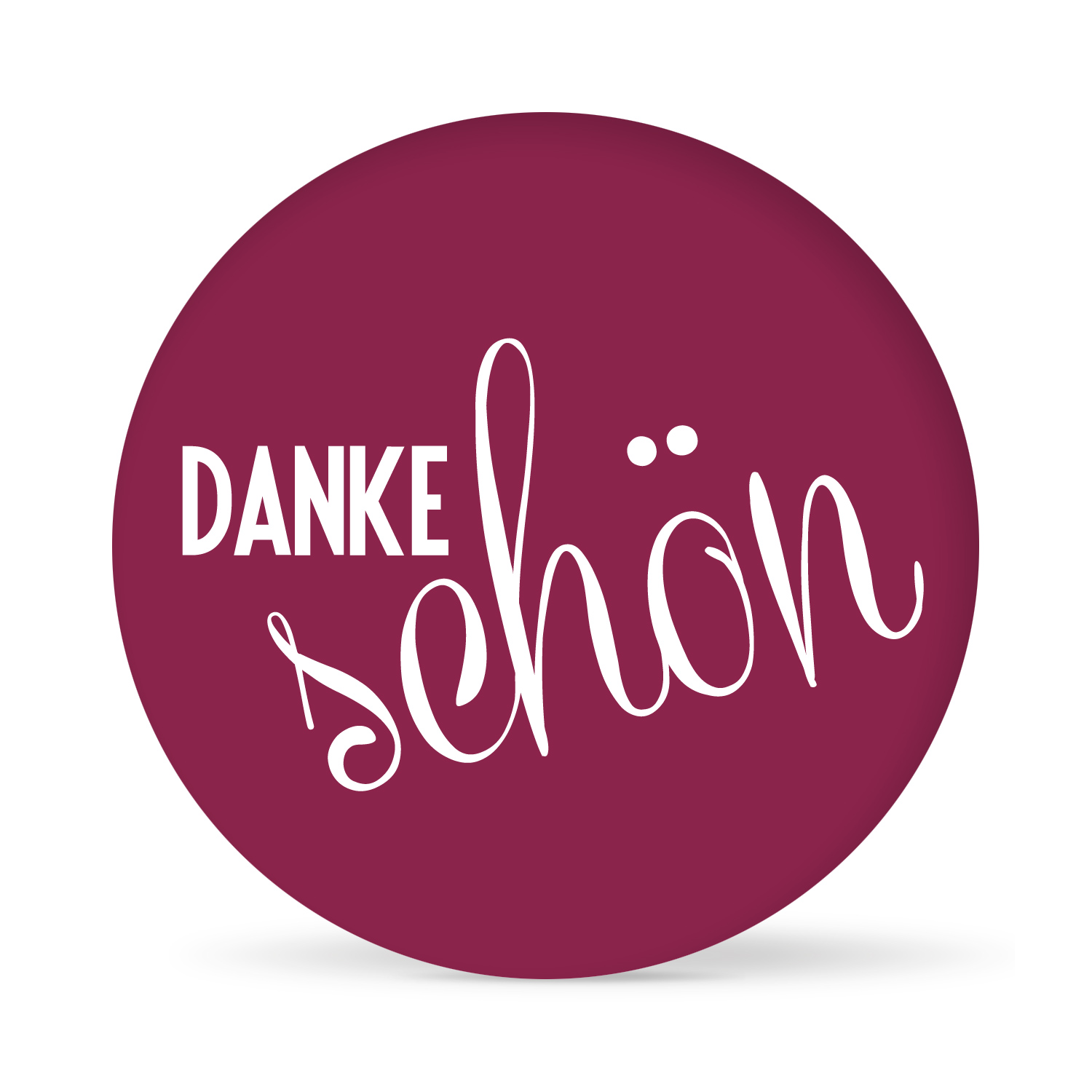 Aufkleber "Dankeschön" farbig (24 St.)