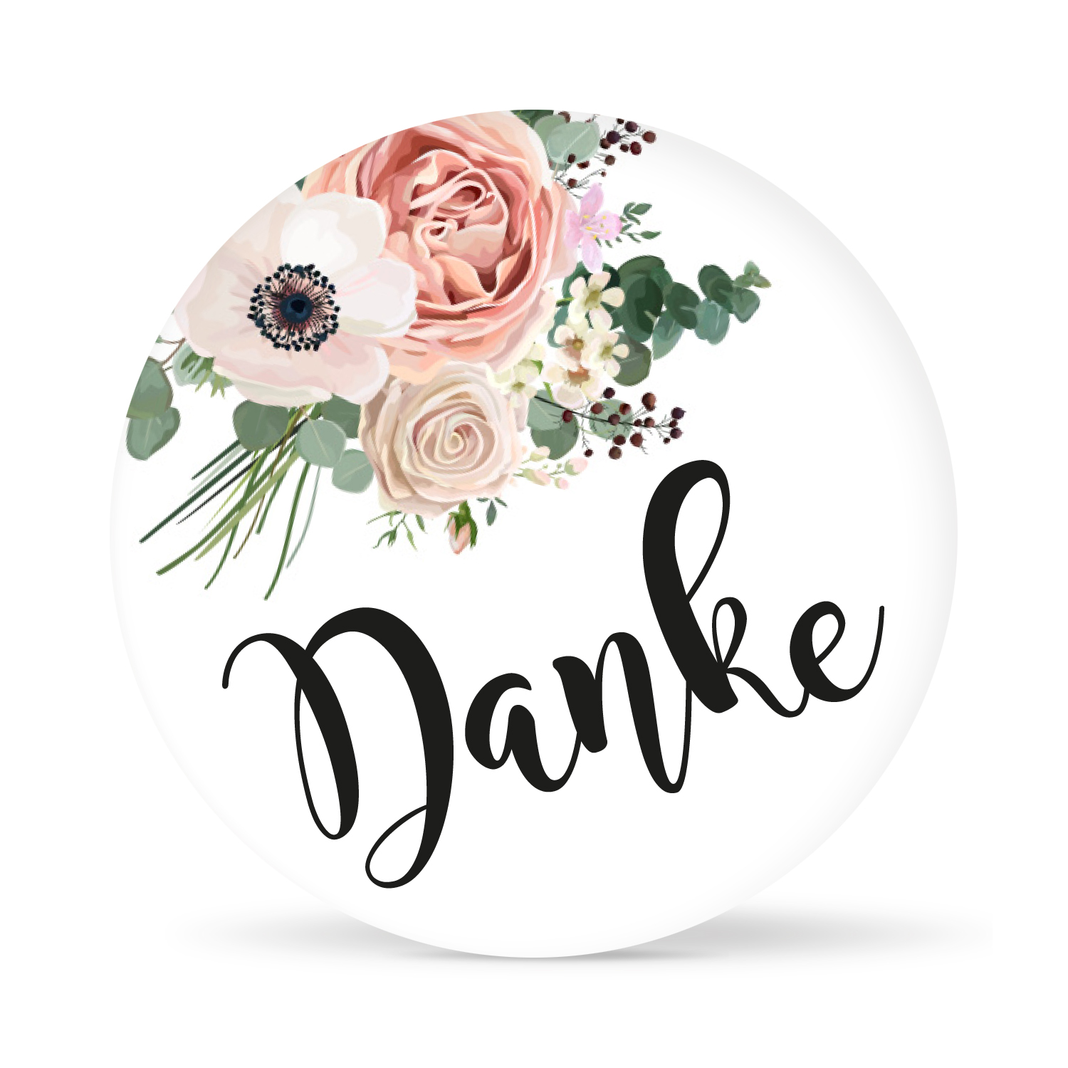 Aufkleber "Louisa" Danke (24 St.)