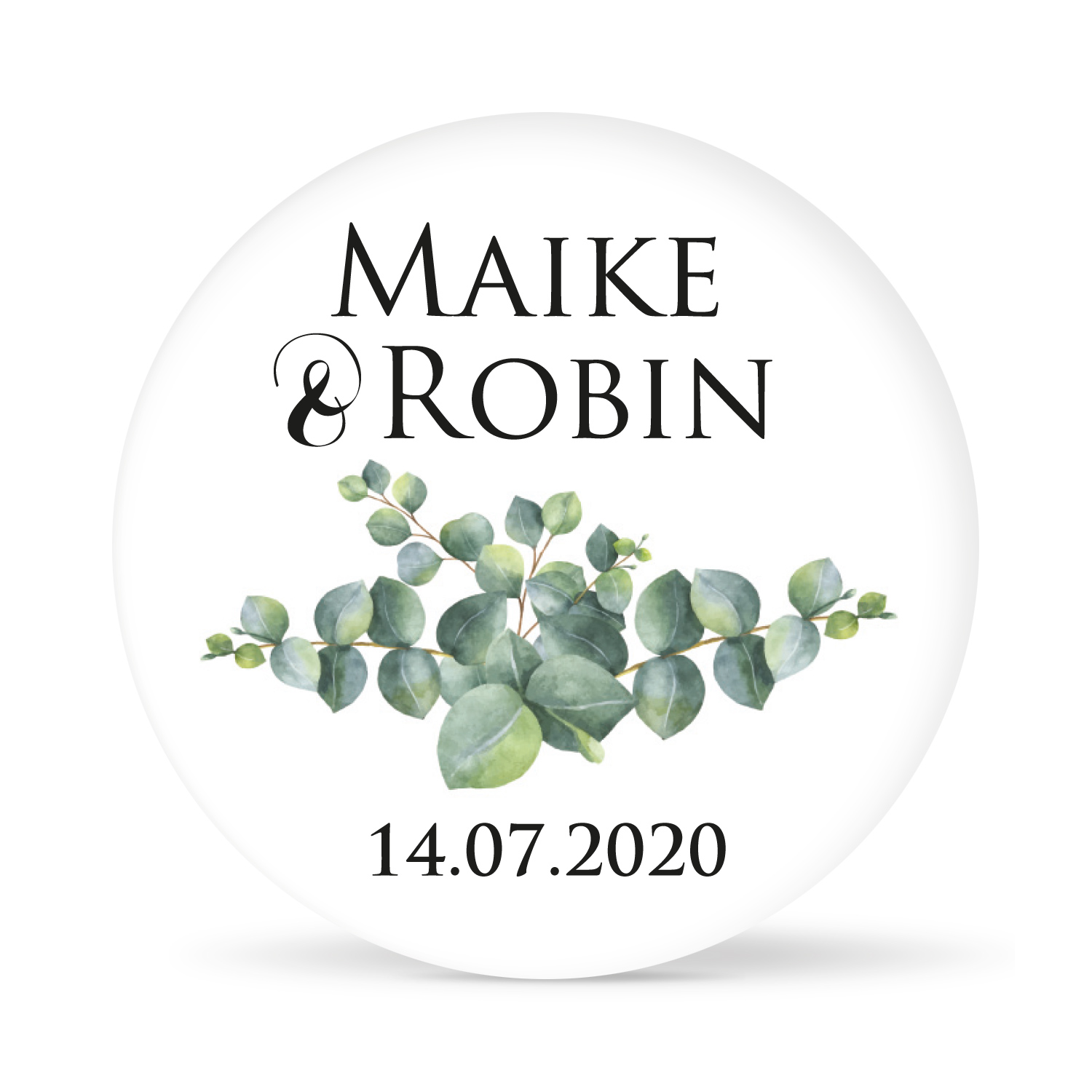 Aufkleber "Maike" personalisiert (24 St.)
