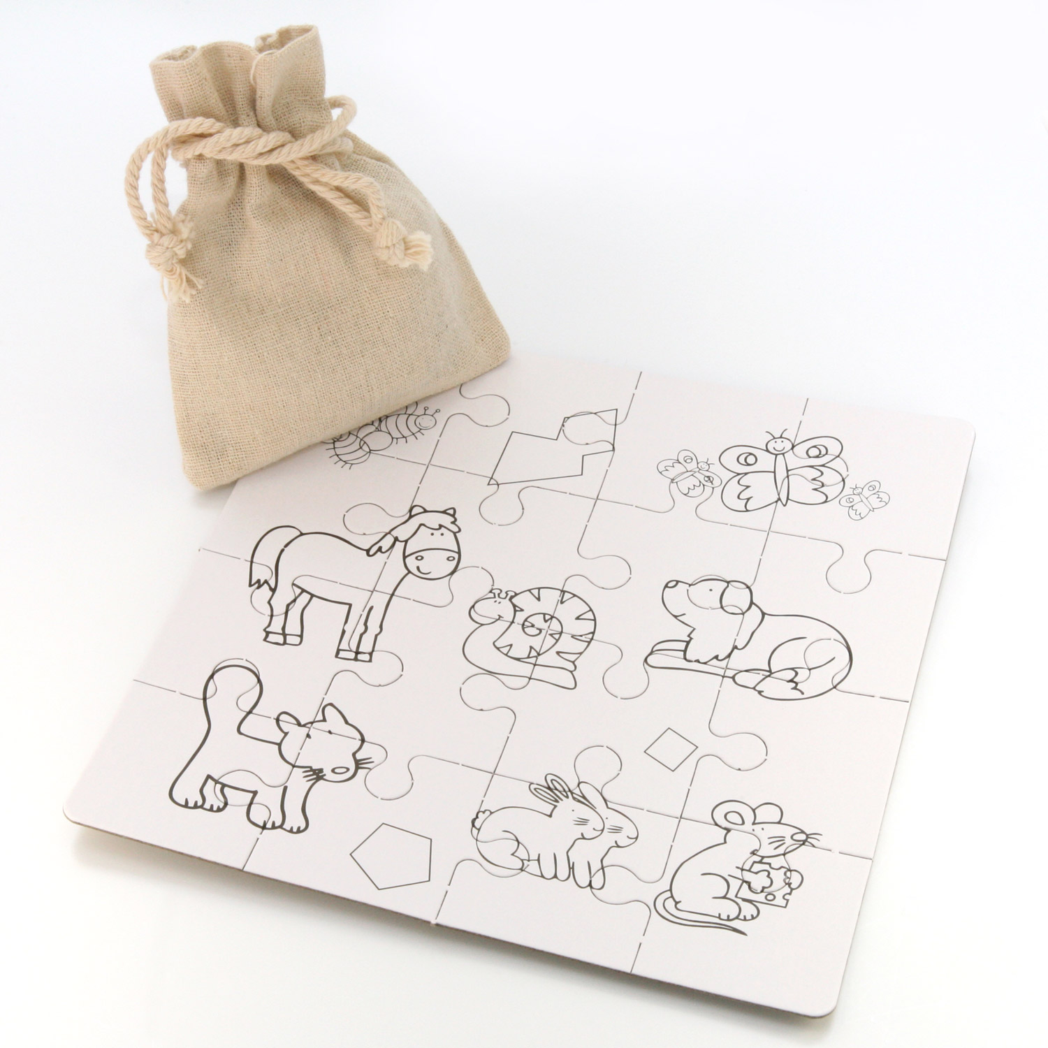Ausmalpuzzle