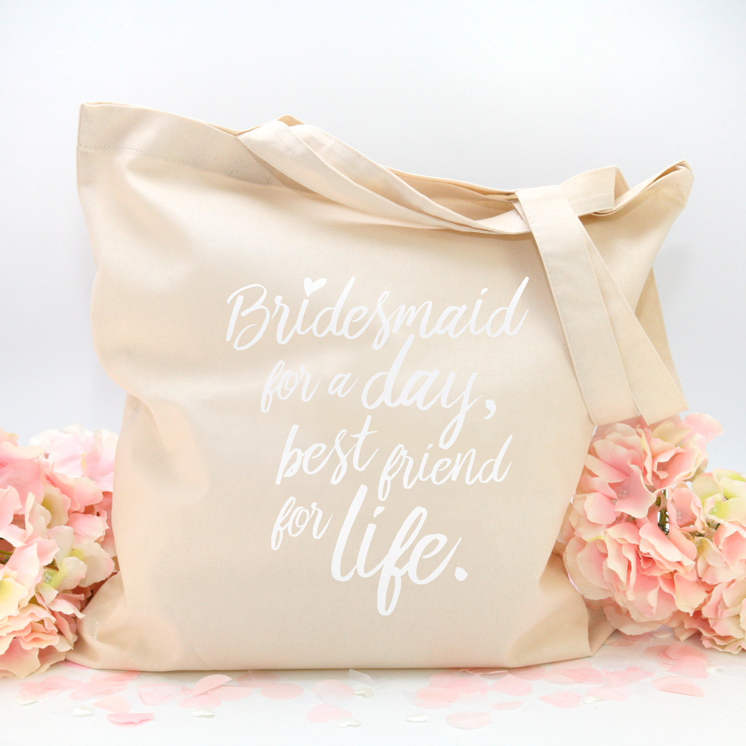 Stofftasche "Natur" For a day (38x42cm) in 3 Farben